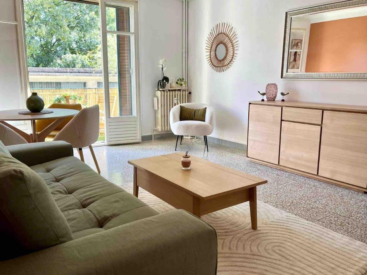 Bel Appartement Lumineux Et Calme A 10Min A Pied Du Centre Aix Avec Parking Et Air Conditionne Aix-en-Provence Luaran gambar